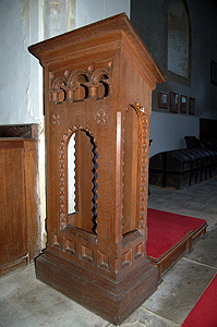 The lectern August 2007